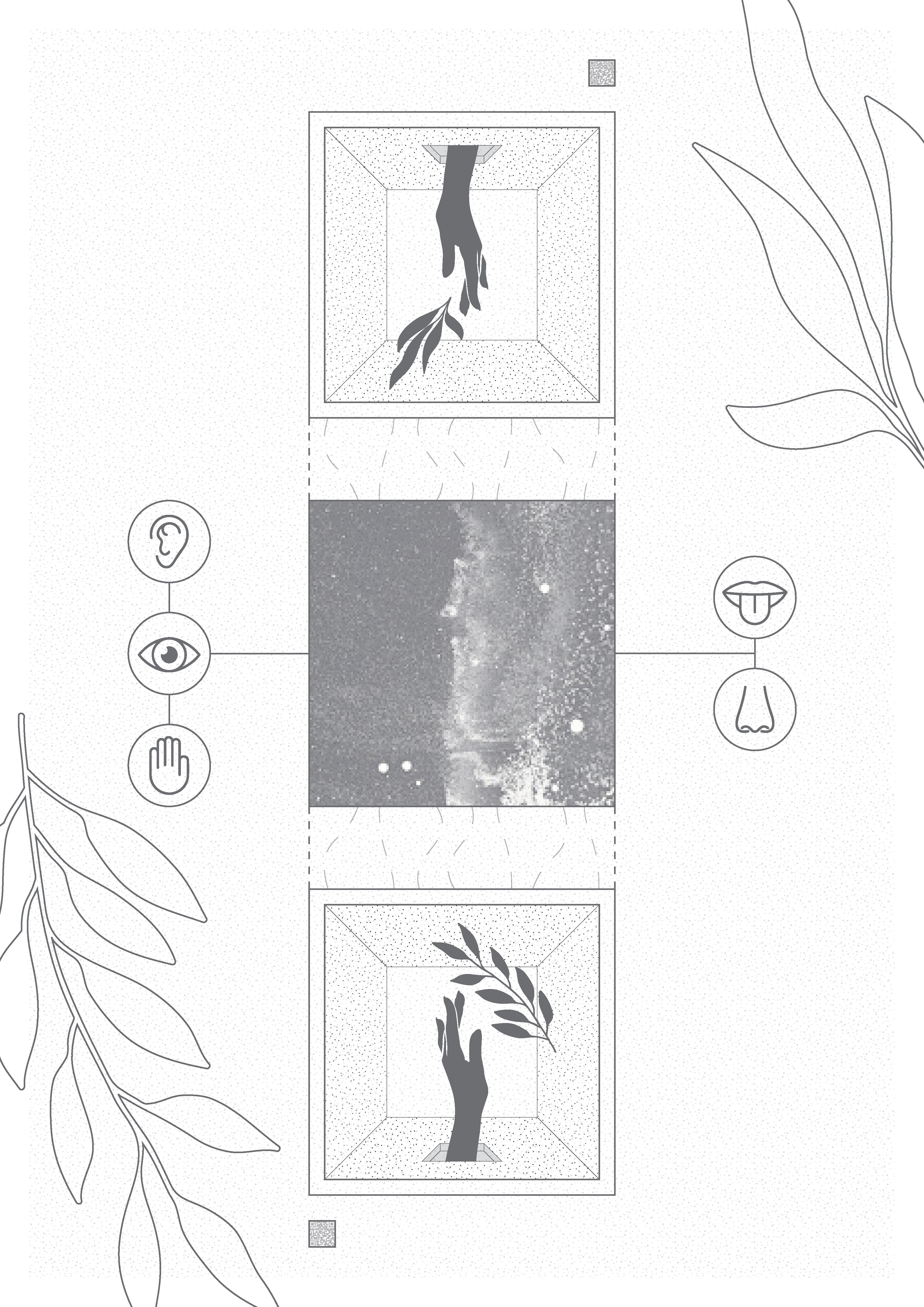 A diagram of the Moments sensory experience